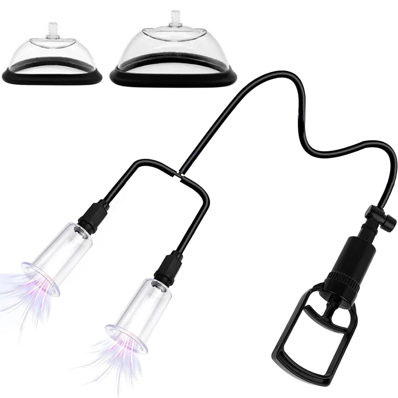 Manual Pussy Pump Vagina Clitoris Sucker Manual Women Breast Massage Nipple