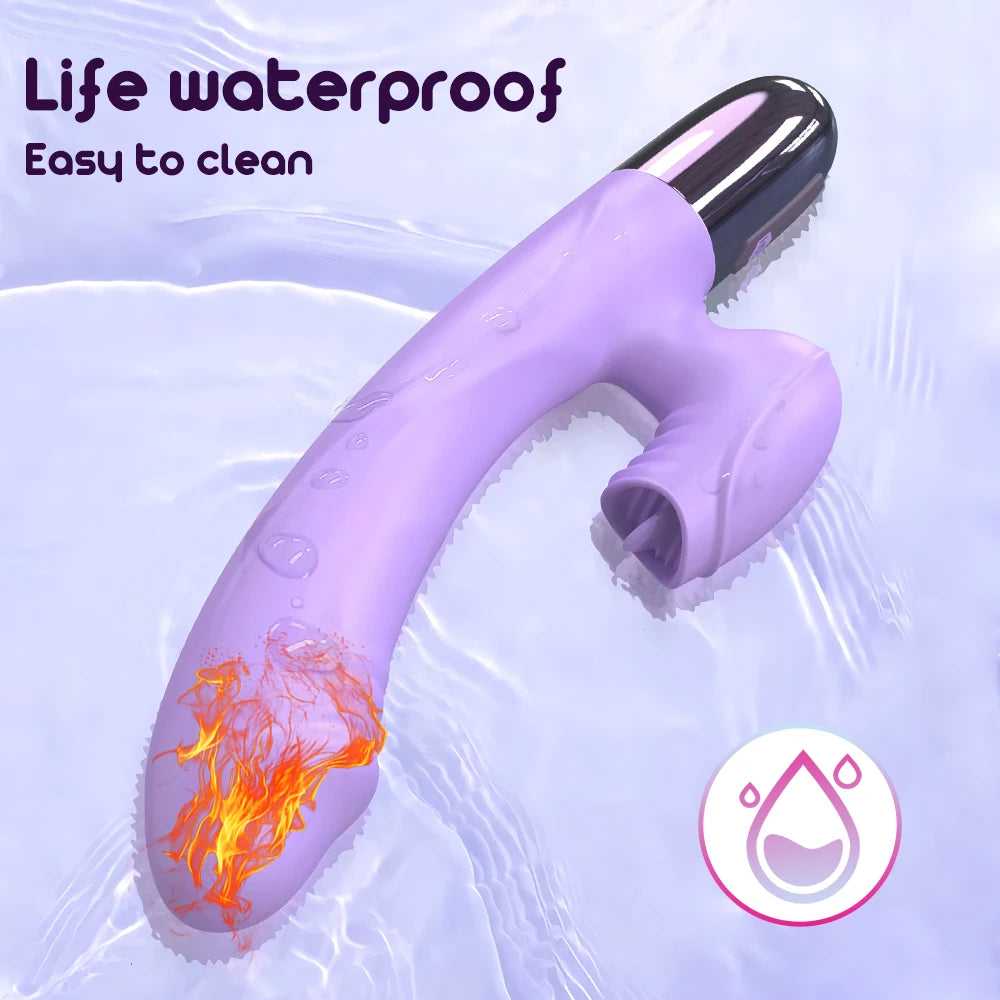 Female Vibrating Dildo – Clit & G-Spot Toy