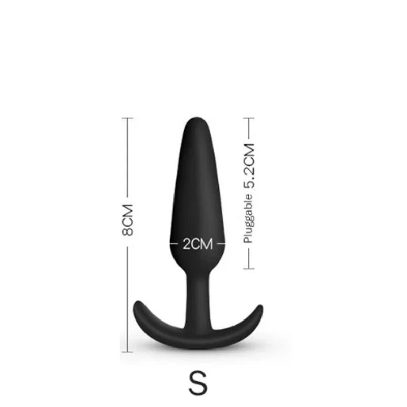 Premium Silicone Anal Plug – Perfect for Training & Intense Erotic Play