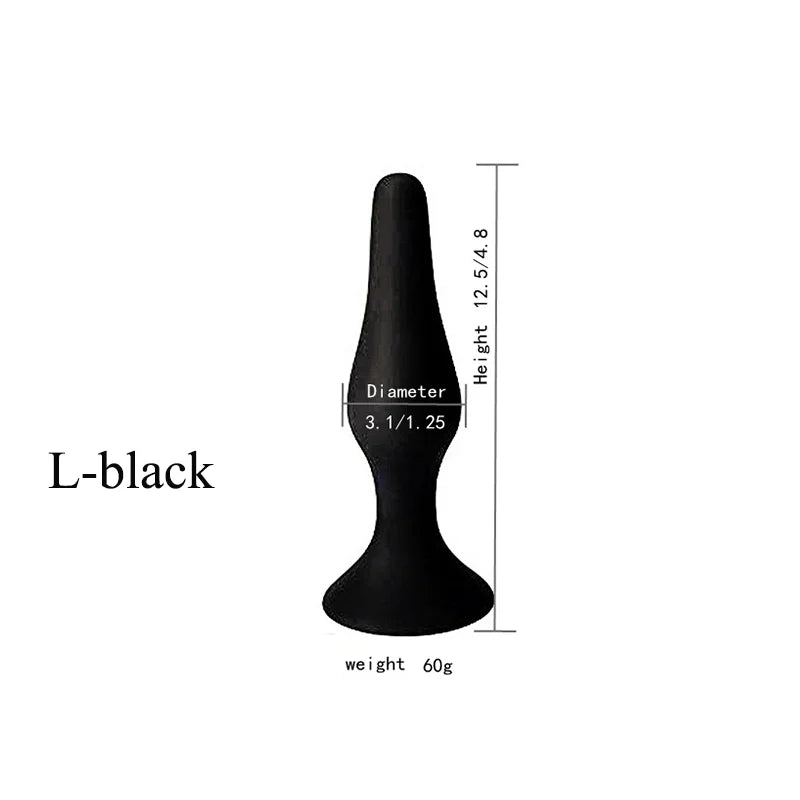 Premium Silicone Anal Plug – Perfect for Training & Intense Erotic Play