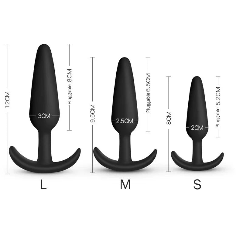 Premium Silicone Anal Plug – Perfect for Training & Intense Erotic Play