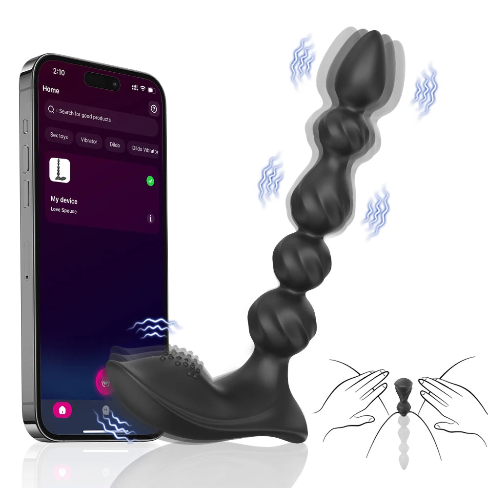 Sex Toy Anal Plug Vibrator Stimulator Masturbation