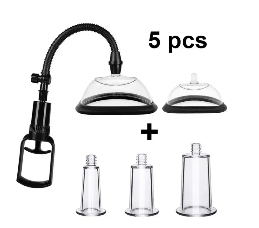 Manual Pussy Pump Vagina Clitoris Sucker Manual Women Breast Massage Nipple