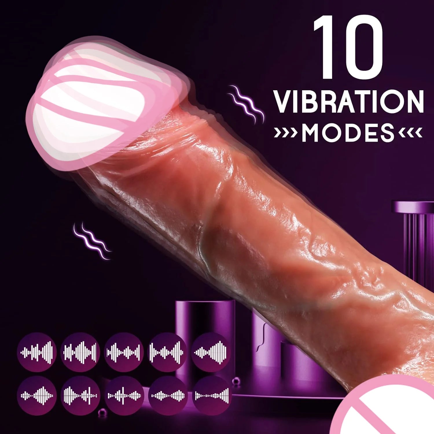 Realistic Dildos Sex Toys Telescopic Heating For Women