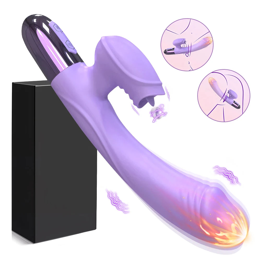 Female Vibrating Dildo – Clit & G-Spot Toy