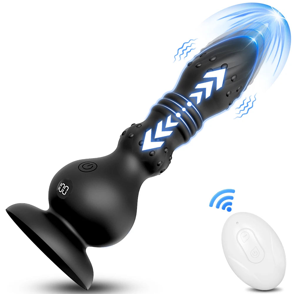 Sex Toy Anal Plug Vibrator Stimulator Masturbation