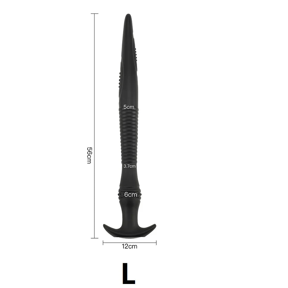 3 Sizes Long Anal Dildo Masturbators