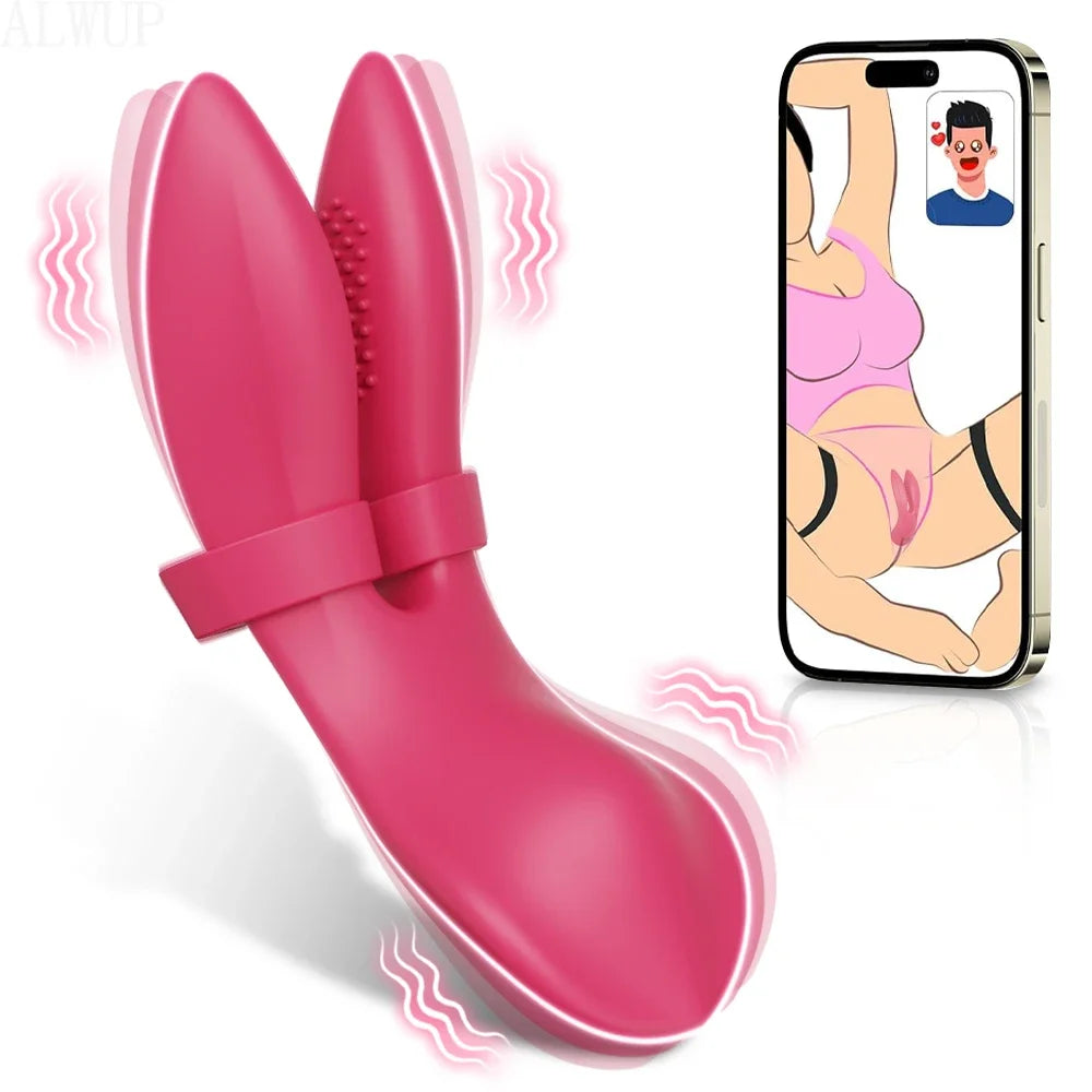 Lesbian & Solo Play Vibrator – G-Spot & Clit Stimulator