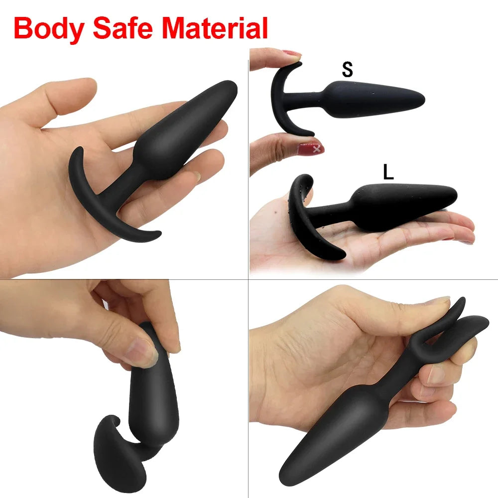 Premium Silicone Anal Plug – Perfect for Training & Intense Erotic Play