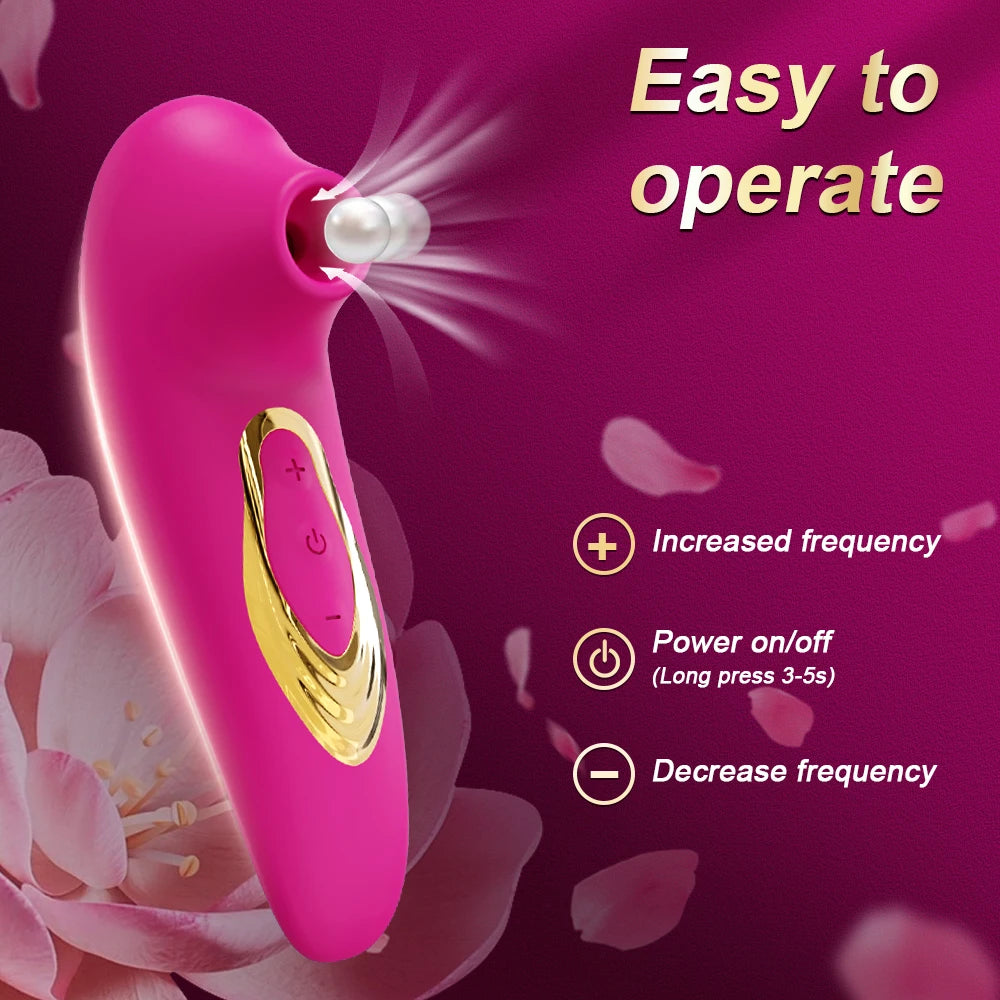 Clitoral Sucking Massager – Air-Pulse & Nipple Stimulator