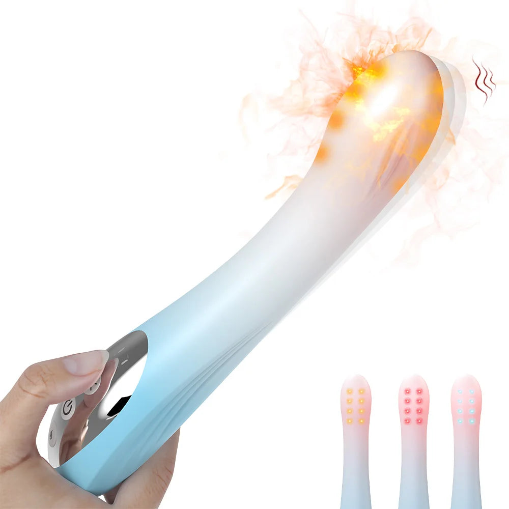 Heated Wand Vibrator – Clit, Nipple & Vagina Massager
