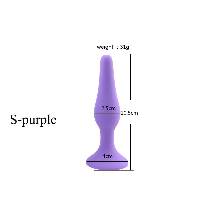 Premium Silicone Anal Plug – Perfect for Training & Intense Erotic Play
