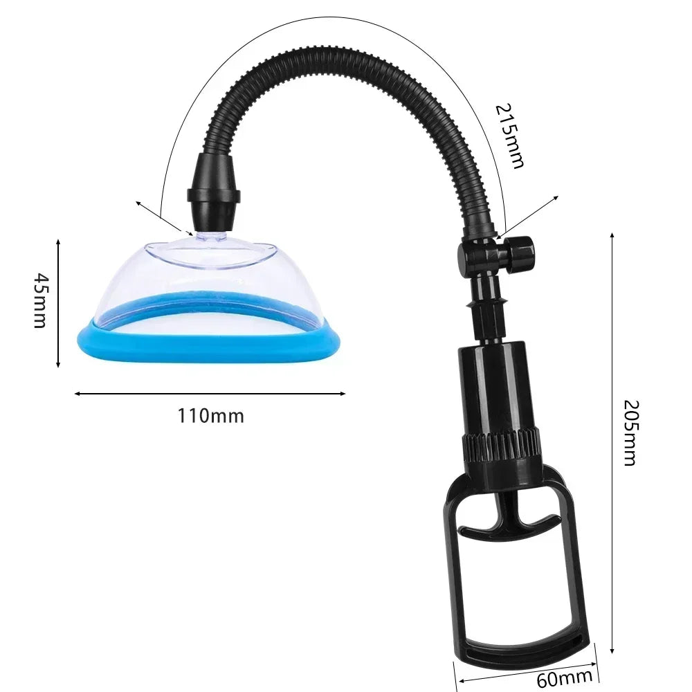 Manual Pussy Pump Vagina Clitoris Sucker Manual Women Breast Massage Nipple