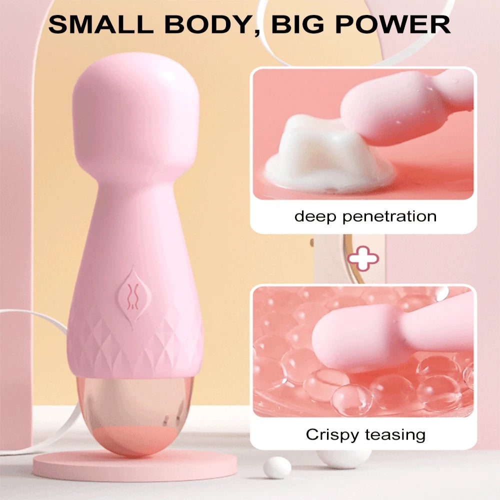 10-Mode USB Vibrator – Discreet Clit Teaser