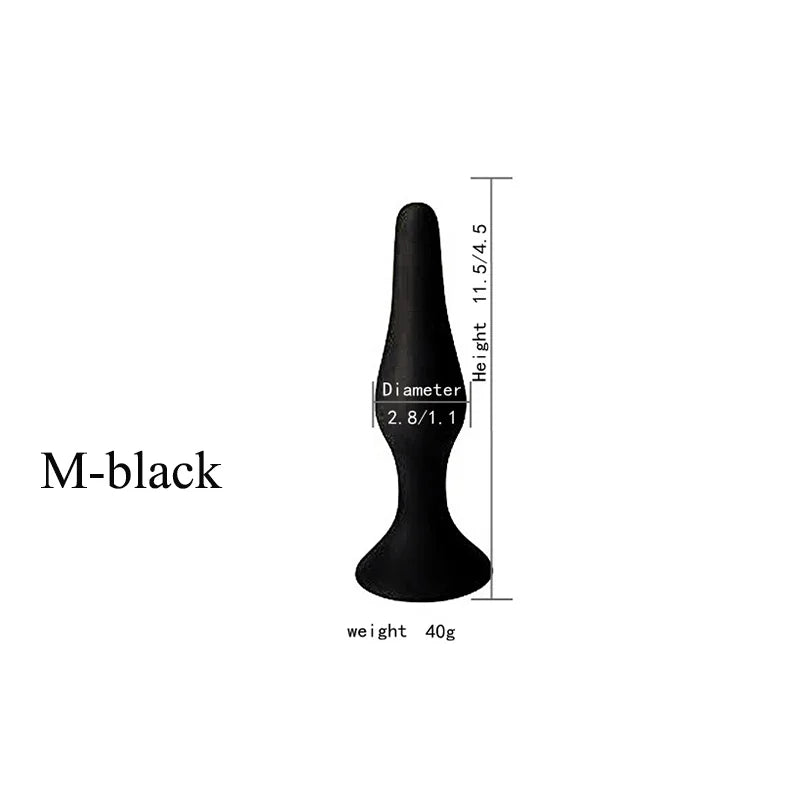 Premium Silicone Anal Plug – Perfect for Training & Intense Erotic Play