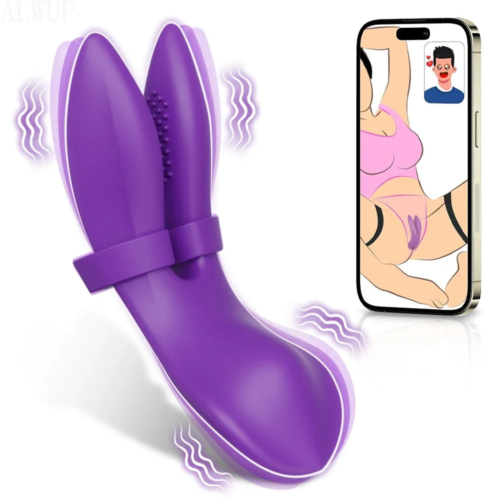 Lesbian & Solo Play Vibrator – G-Spot & Clit Stimulator