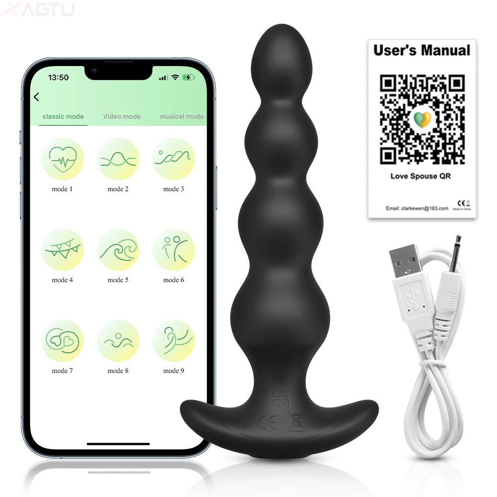 Sex Toy Anal Plug Vibrator Stimulator Masturbation