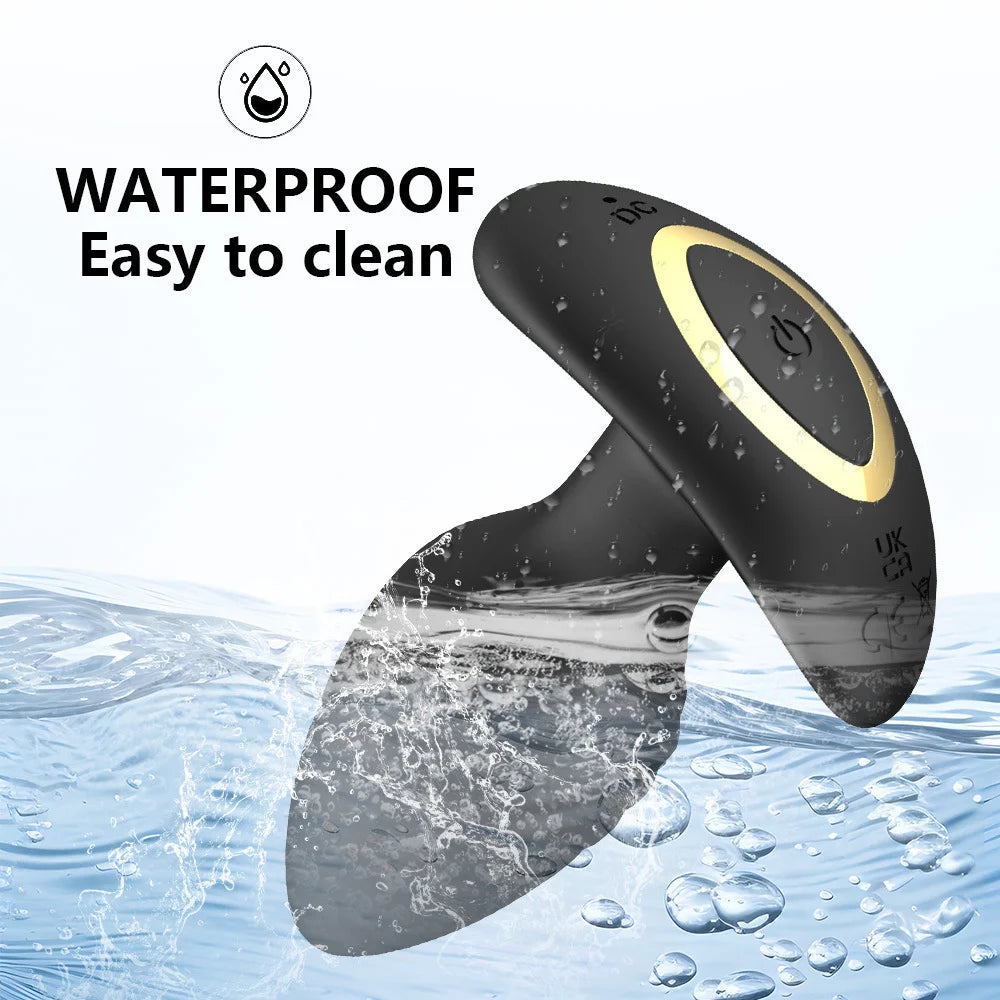 Wireless Anal Vibrator -Remote-Control-