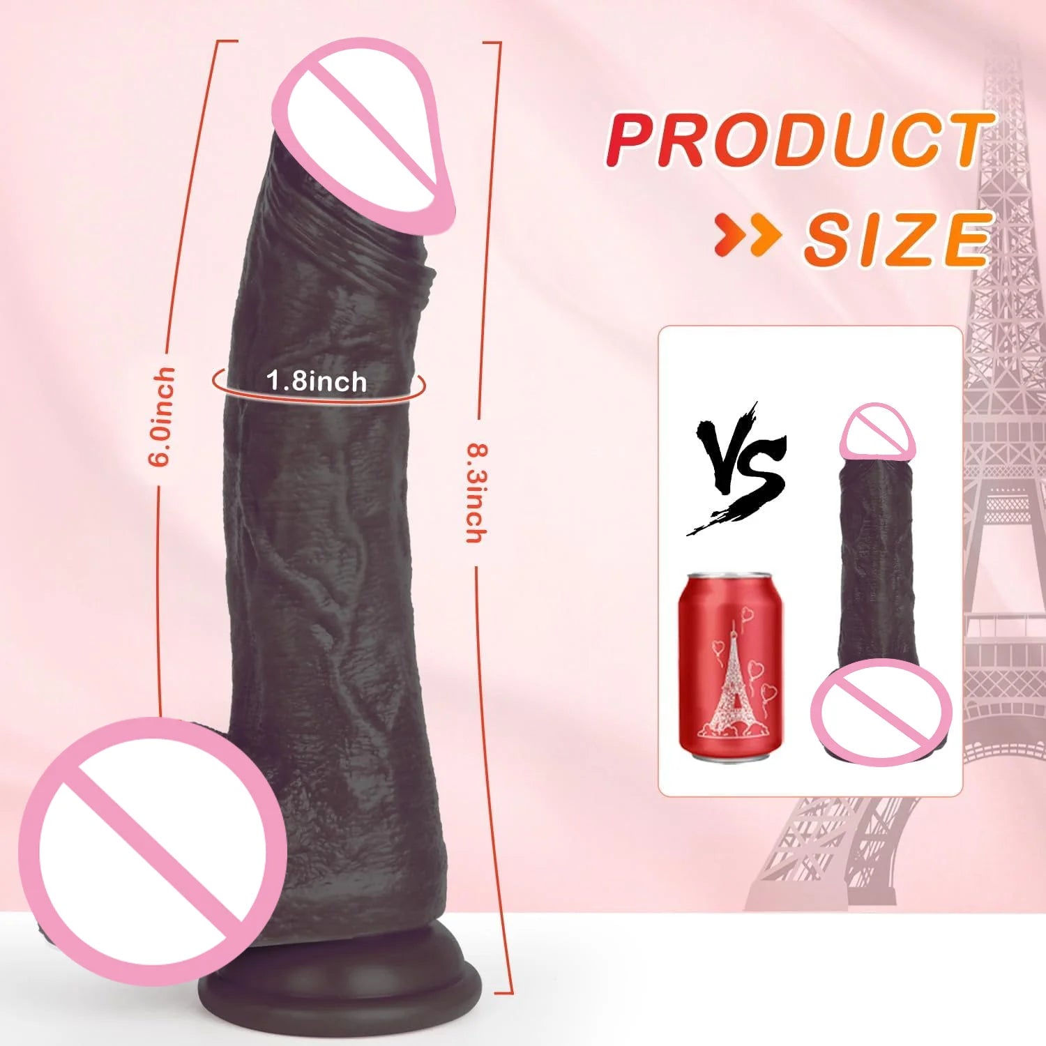 Realistic Dildos Sex Toys Telescopic Heating For Women