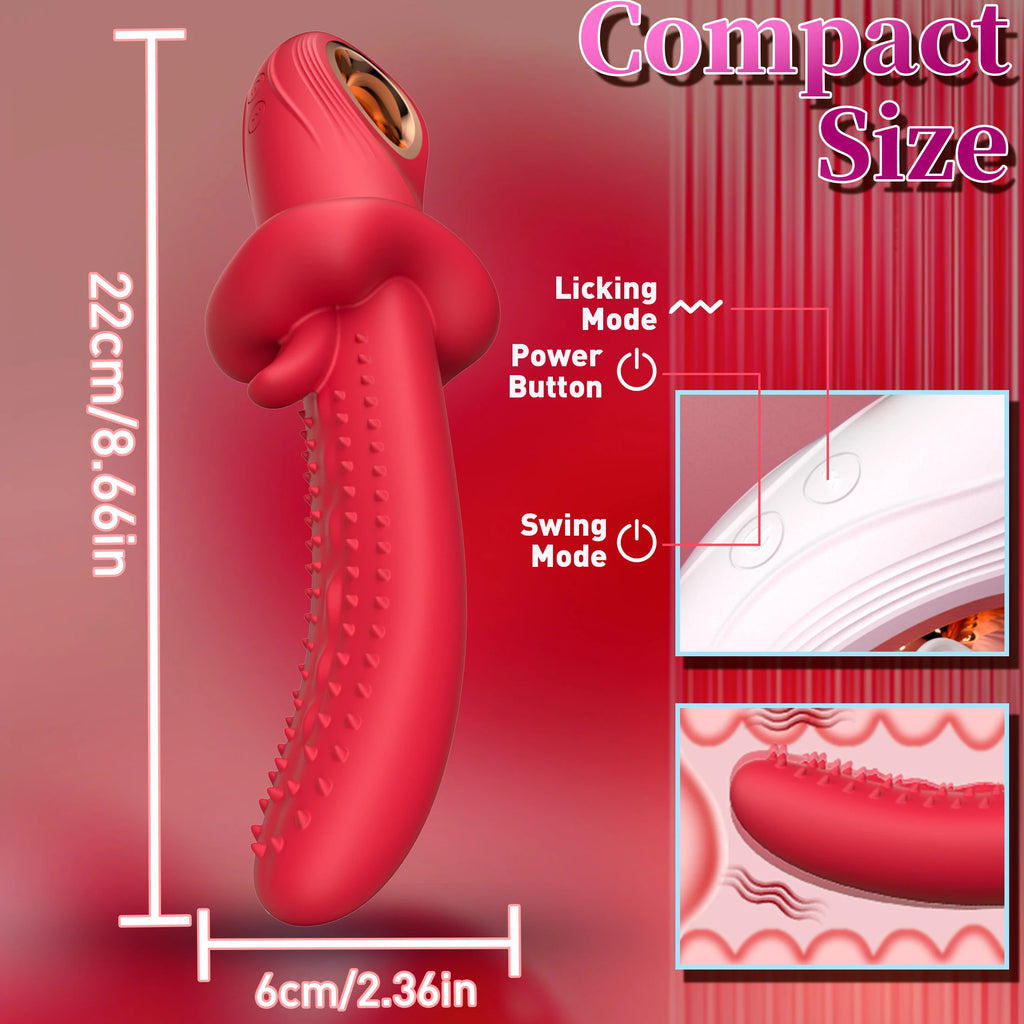 "Realistic G-Spot & Penile Massager – Christmas Gift of Pleasure"