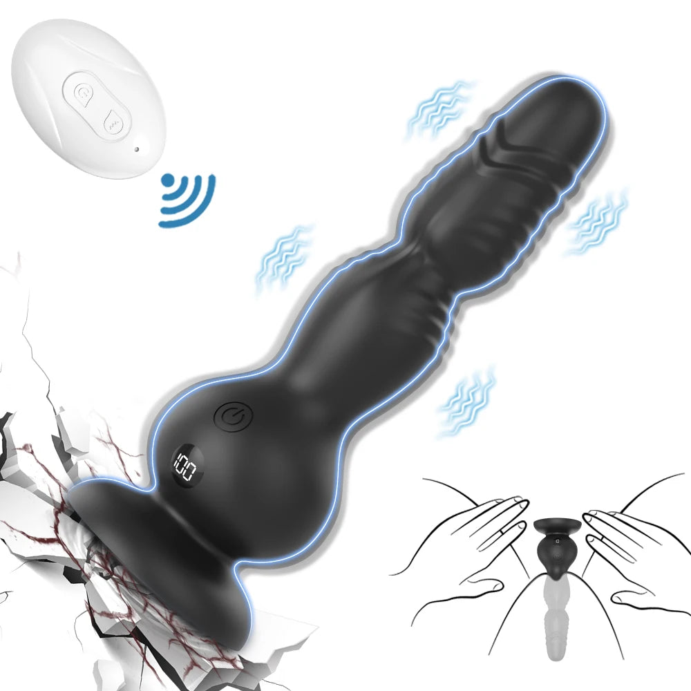 Sex Toy Anal Plug Vibrator Stimulator Masturbation