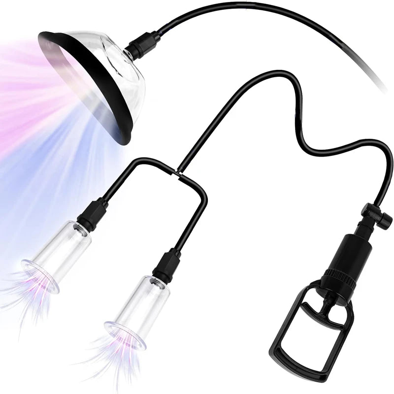 Manual Pussy Pump Vagina Clitoris Sucker Manual Women Breast Massage Nipple