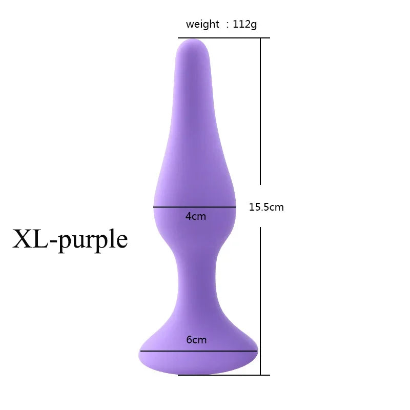Premium Silicone Anal Plug – Perfect for Training & Intense Erotic Play