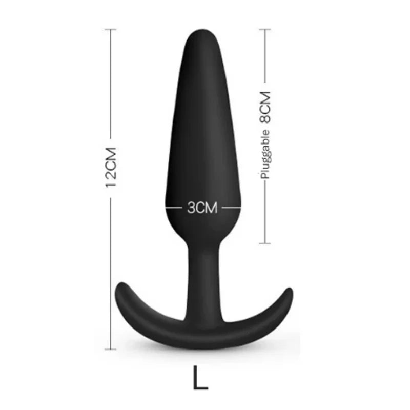 Premium Silicone Anal Plug – Perfect for Training & Intense Erotic Play