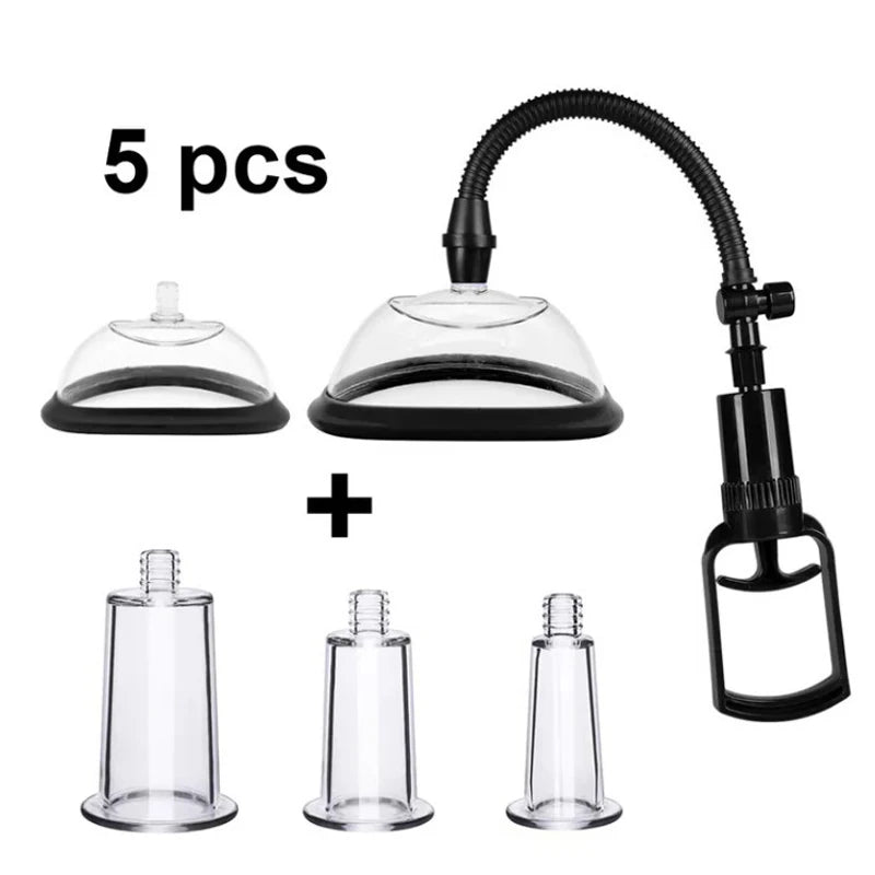 Manual Pussy Pump Vagina Clitoris Sucker Manual Women Breast Massage Nipple