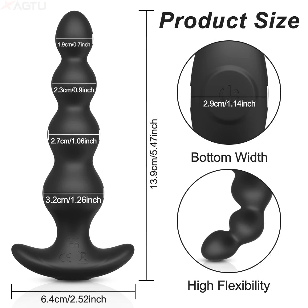 Sex Toy Anal Plug Vibrator Stimulator Masturbation
