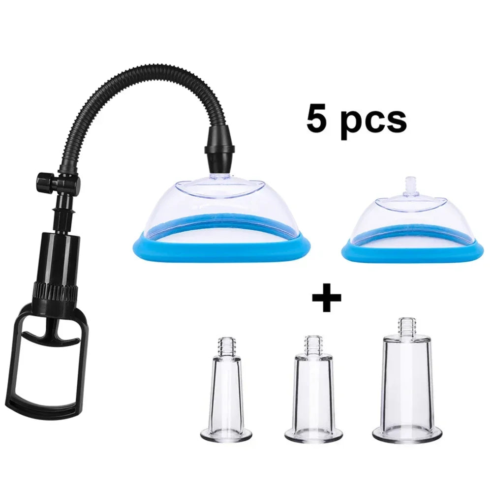 Manual Pussy Pump Vagina Clitoris Sucker Manual Women Breast Massage Nipple